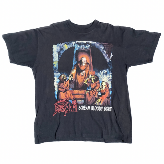 Death 90's Screem Bloody Gore Bootleg Tee