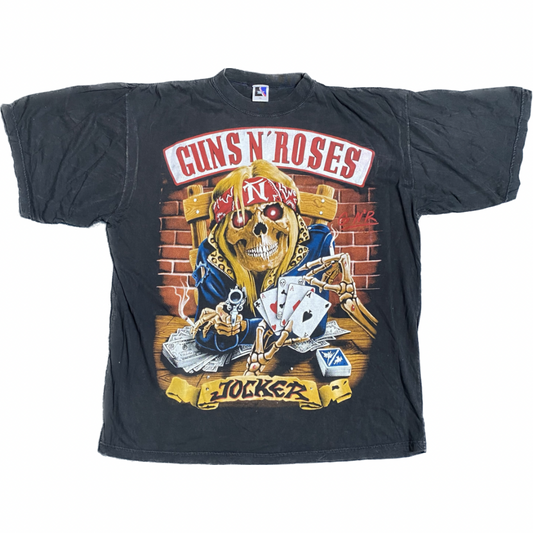 Guns 'N Roses 90's Jocker Tattoo Bootleg Tee