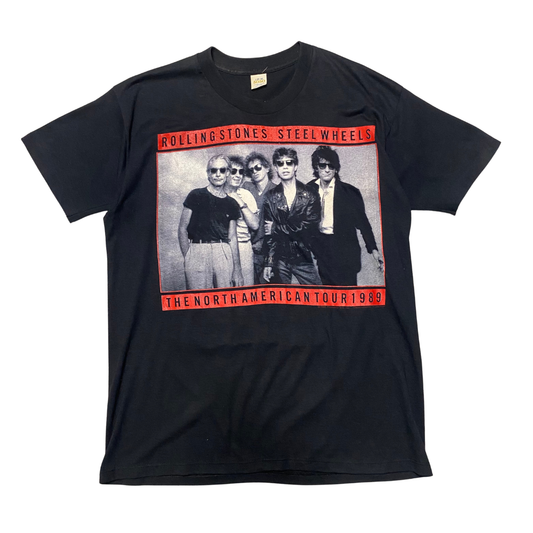 The Rolling Stones 1989 Steel Wheels The North American Tour Tee