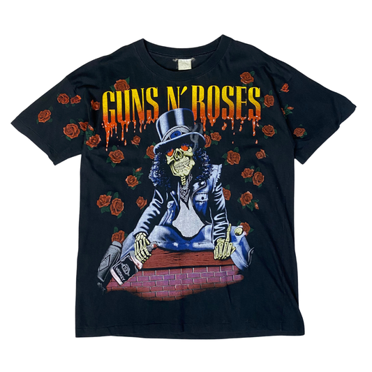 Guns 'N Roses Dead Slash All Over Print Tee