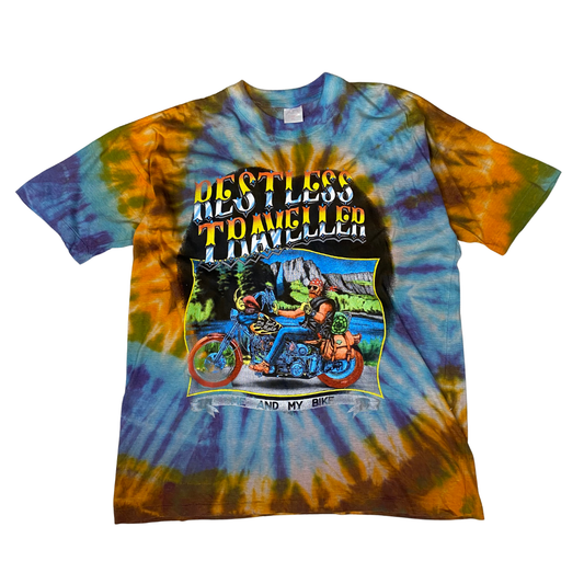 Restless Traveller 90's Tie Dye Tee