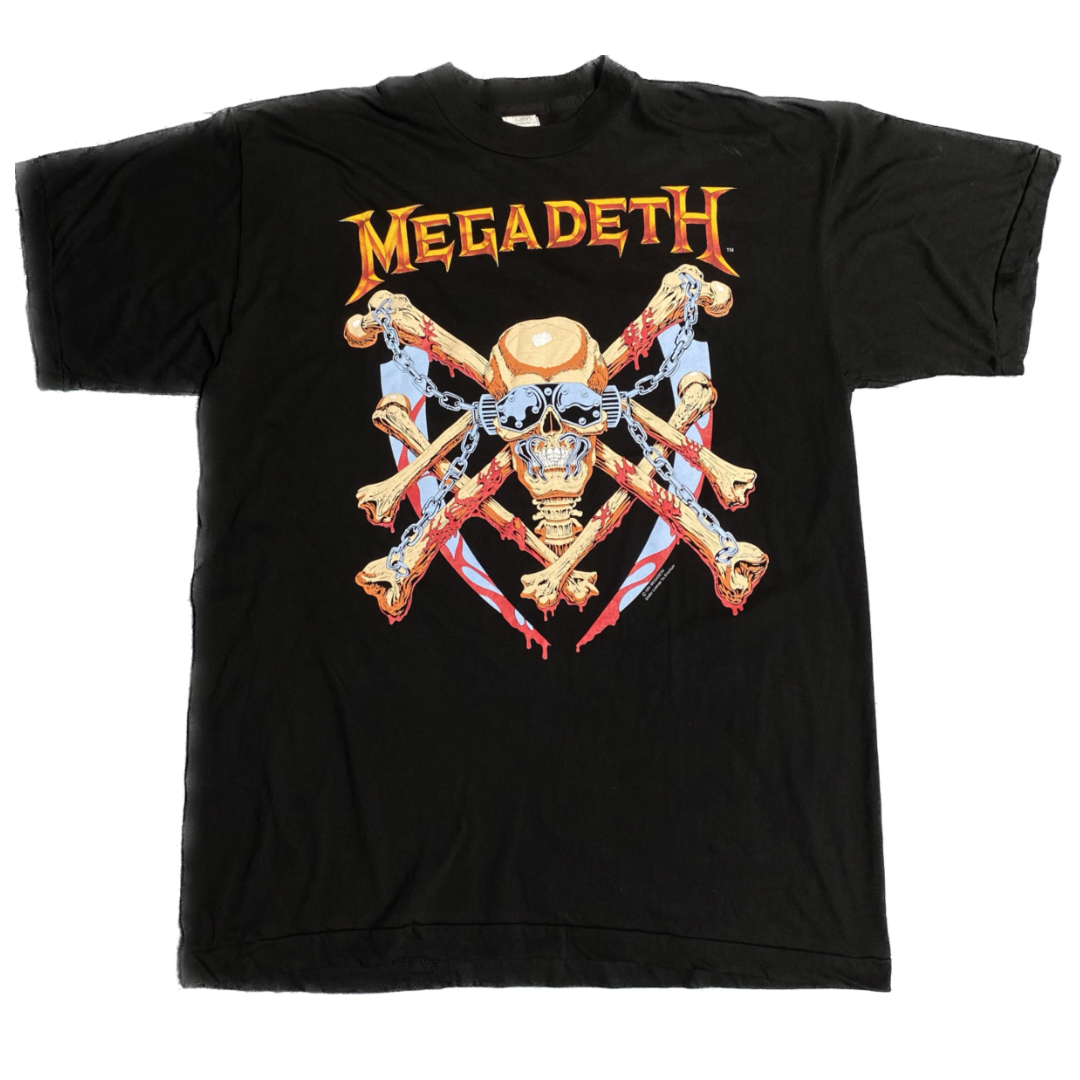 Megadeth 1991 Vic Rattlehead Tee