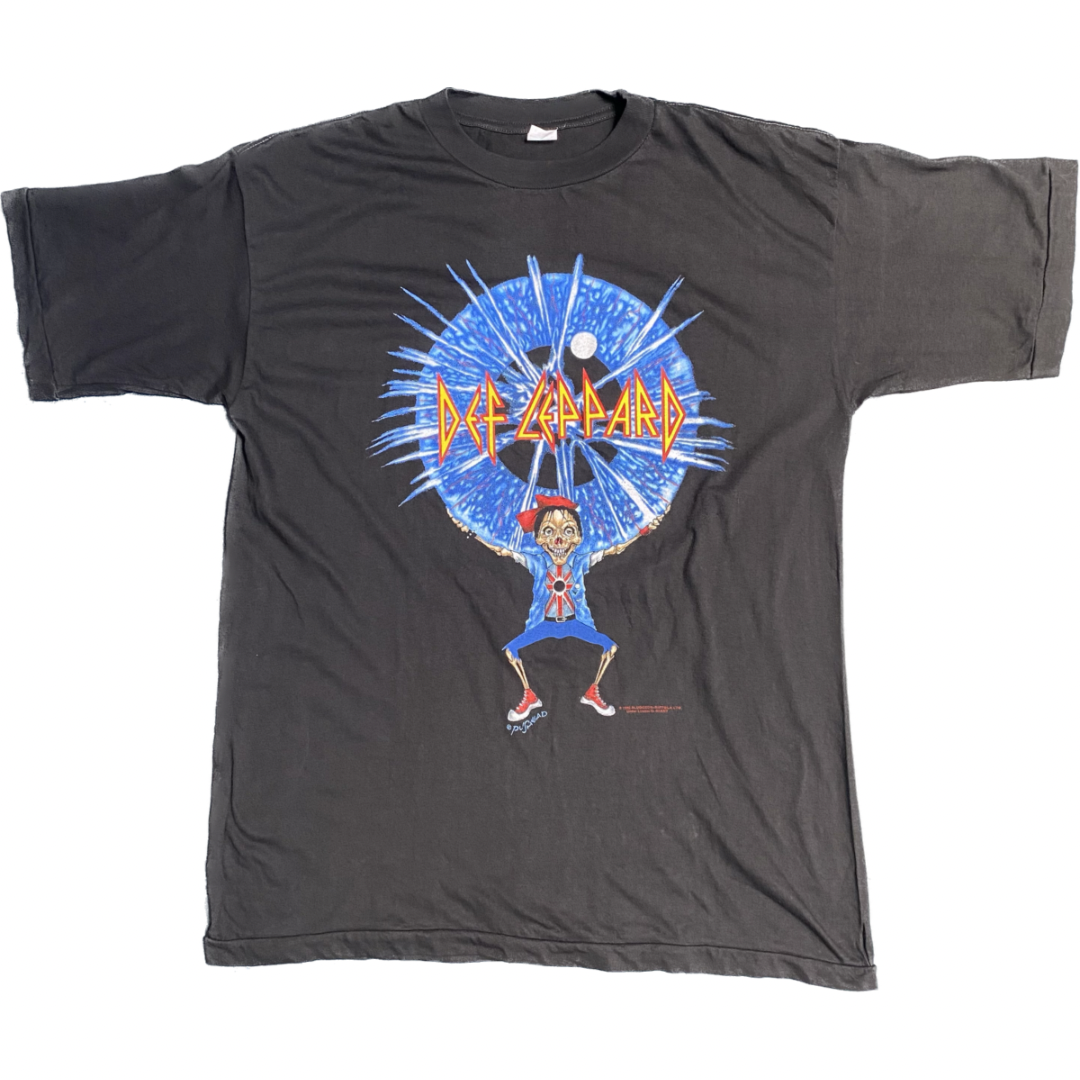 Def Leppard 1992 The Seven-Day Weekend Tour Tee