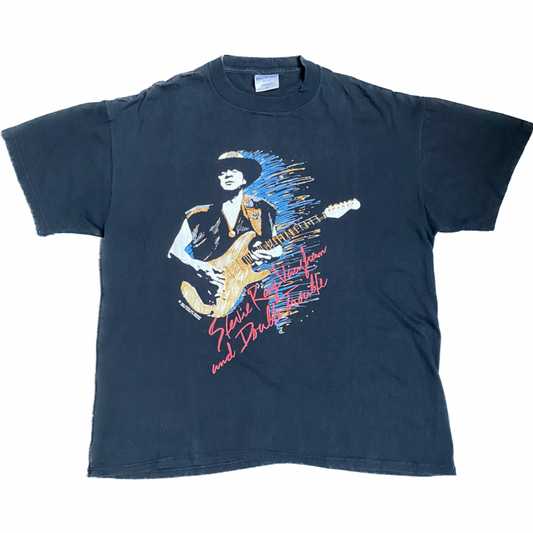 Stevie Ray Vaughan And Double Trouble 1990 In Step Tee