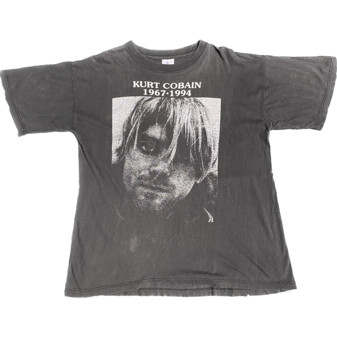 Kurt Cobain 90's Memorial 1967-1994 Bootleg Tee