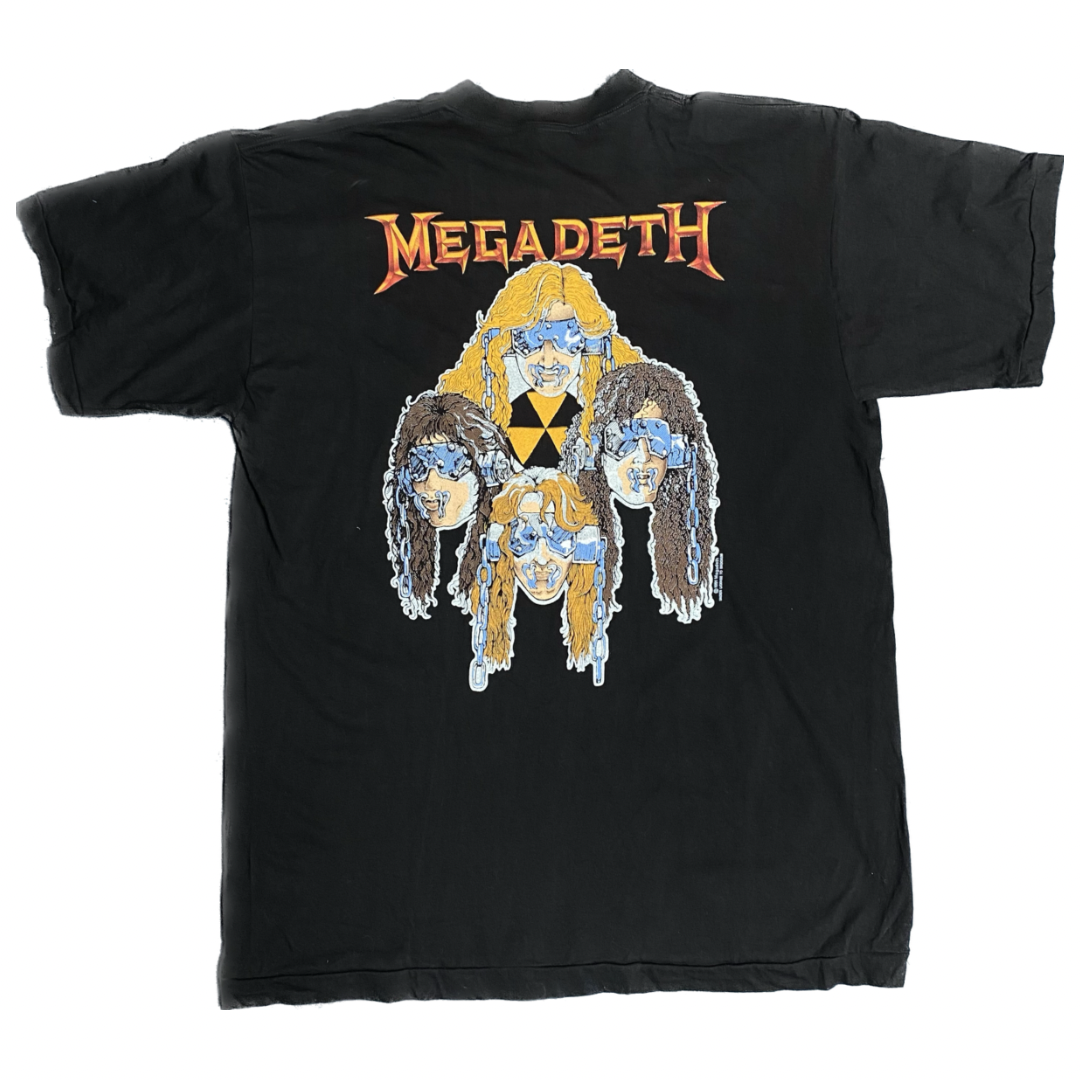 Megadeth 1991 Vic Rattlehead Tee