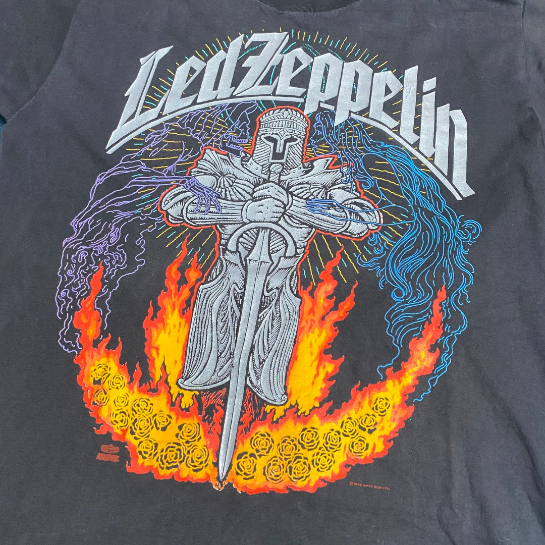 Led Zeppeling 1992 Let The Music Be Your Master Tee