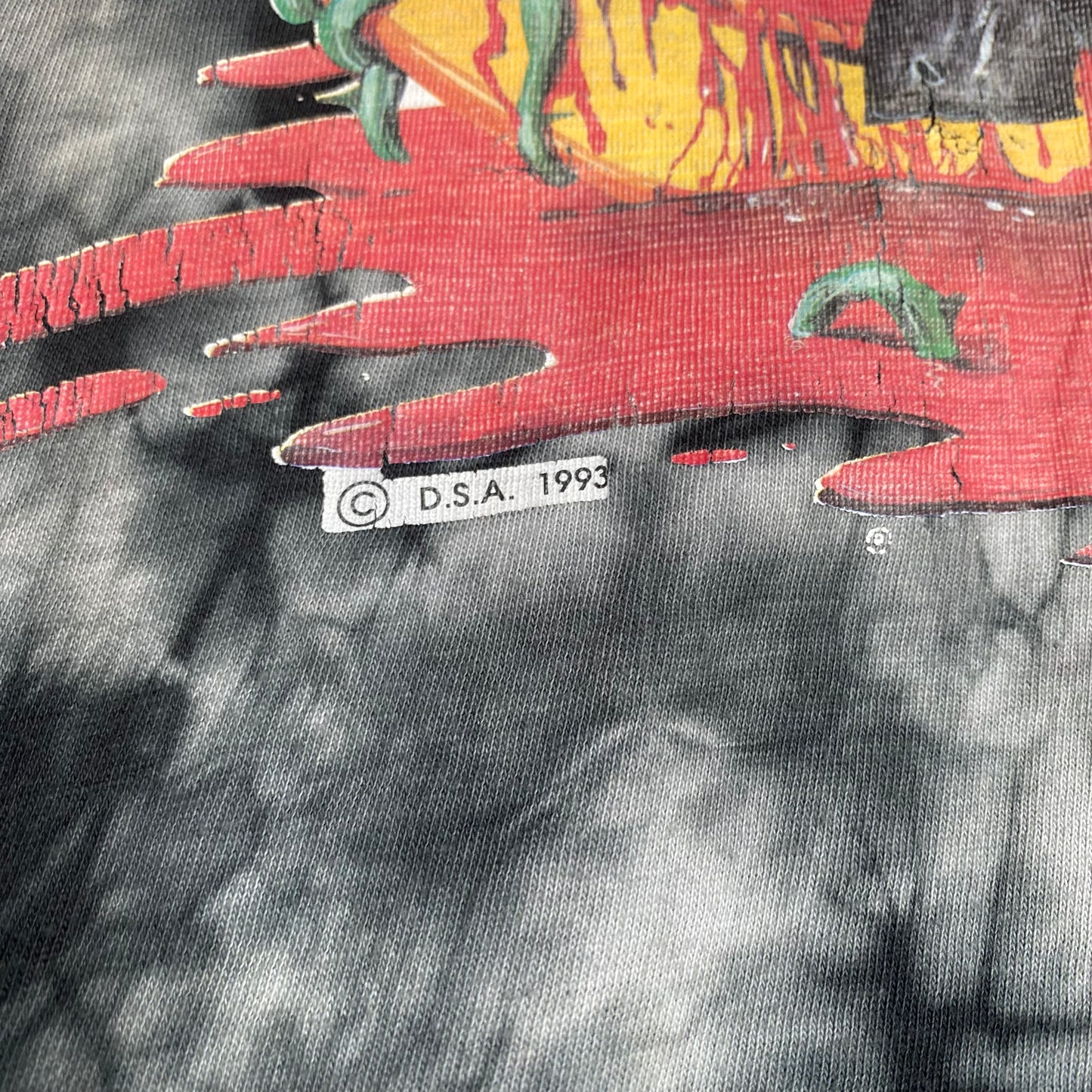 Gun's N Roses 1992 Long Sleeved Tie Dye Tee