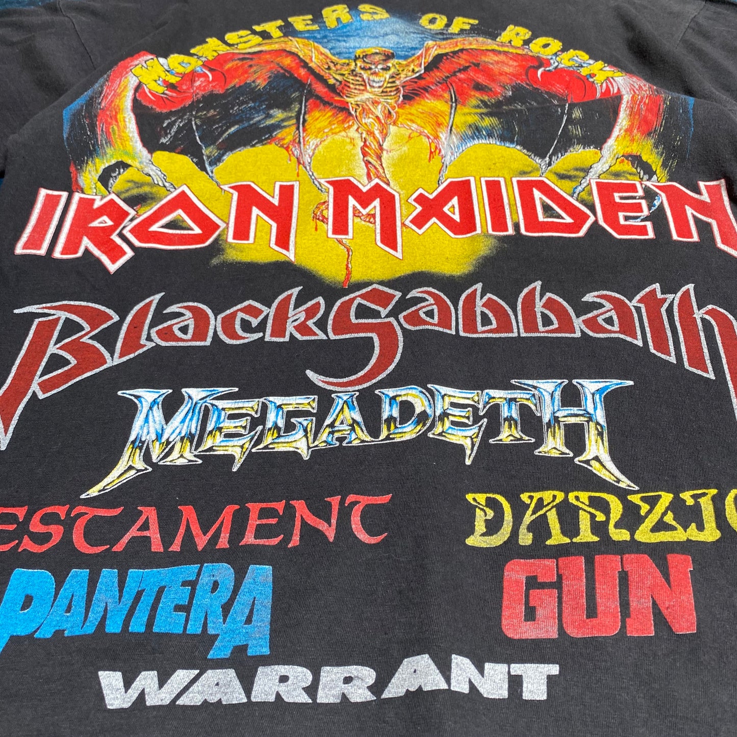 Testament 1992 Monsters Of Rock Tee