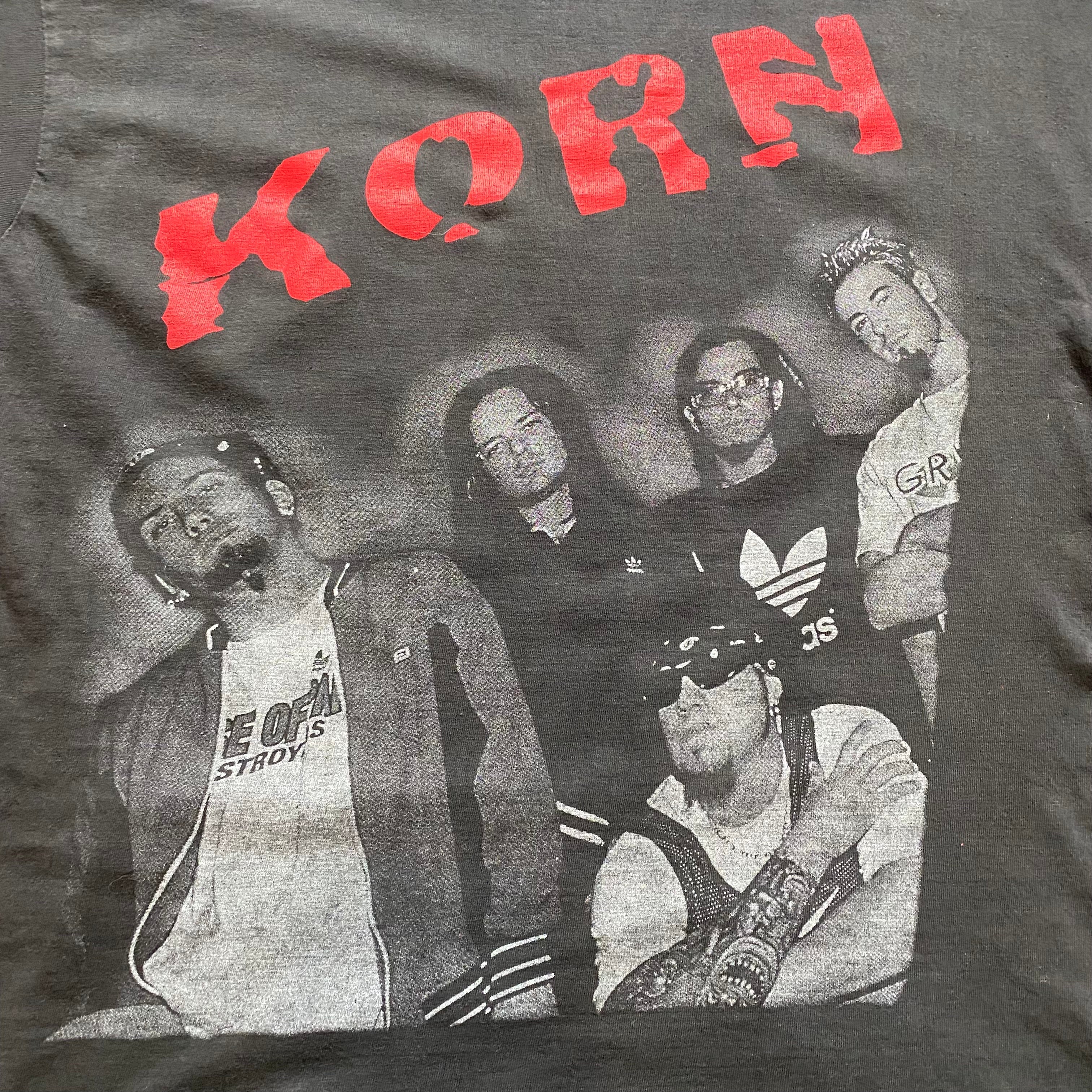 1994 Korn Clown Doll Face Band Shirt size mens XL Murina shops Tag Extremely Rare