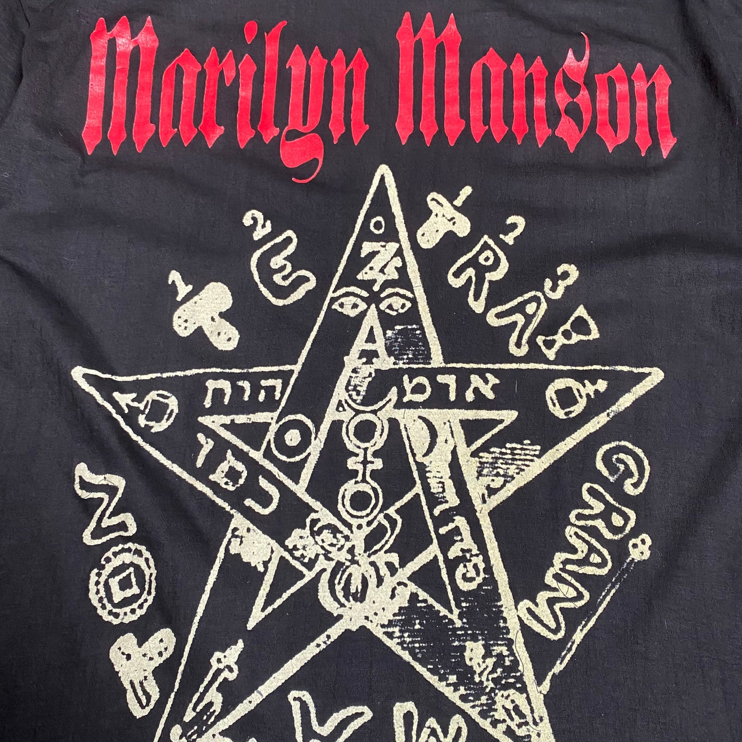 Marilyn Manson 2000 Holy Wood Magician Tee