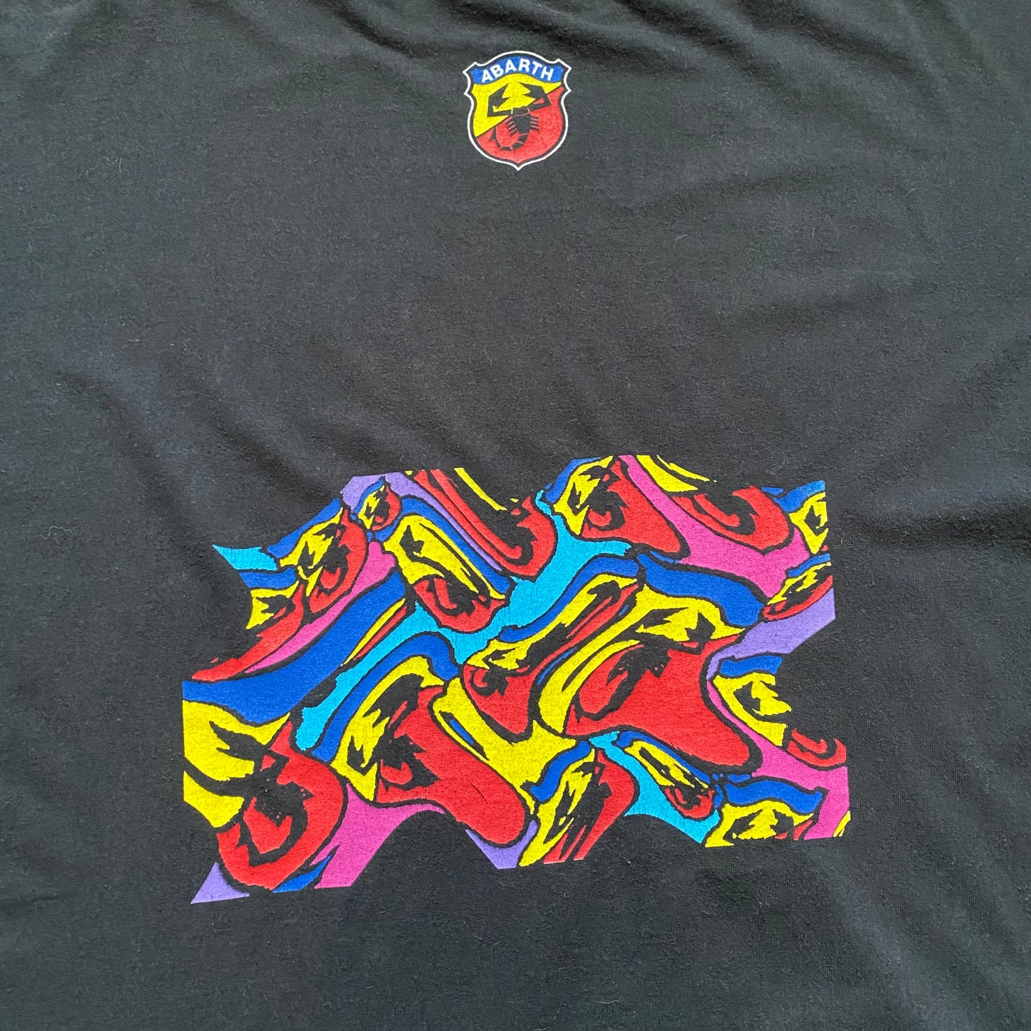 Abarth 90's Psychadelic Racing Tee