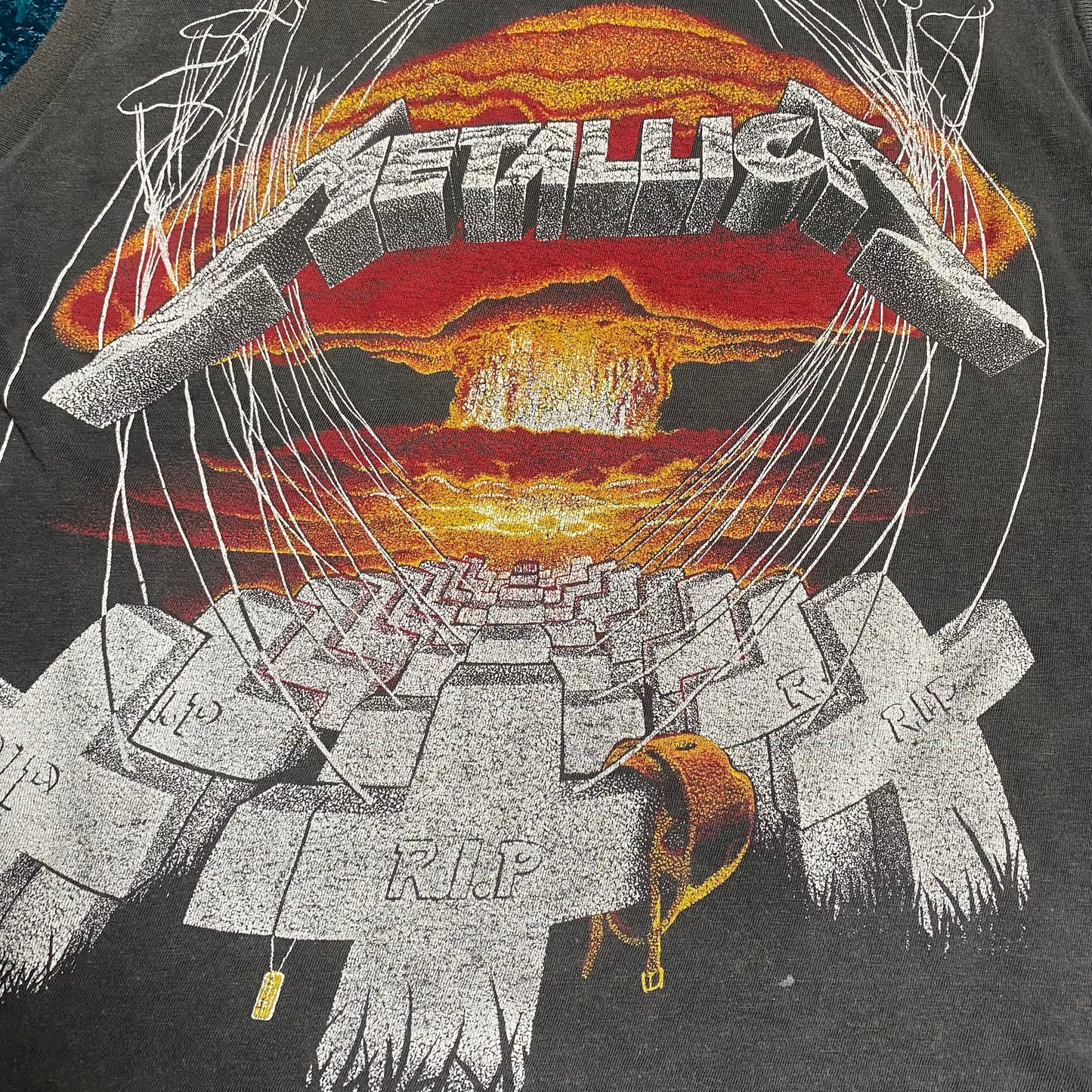 Metallica 80's Master Of Puppets Sleeveless Tee