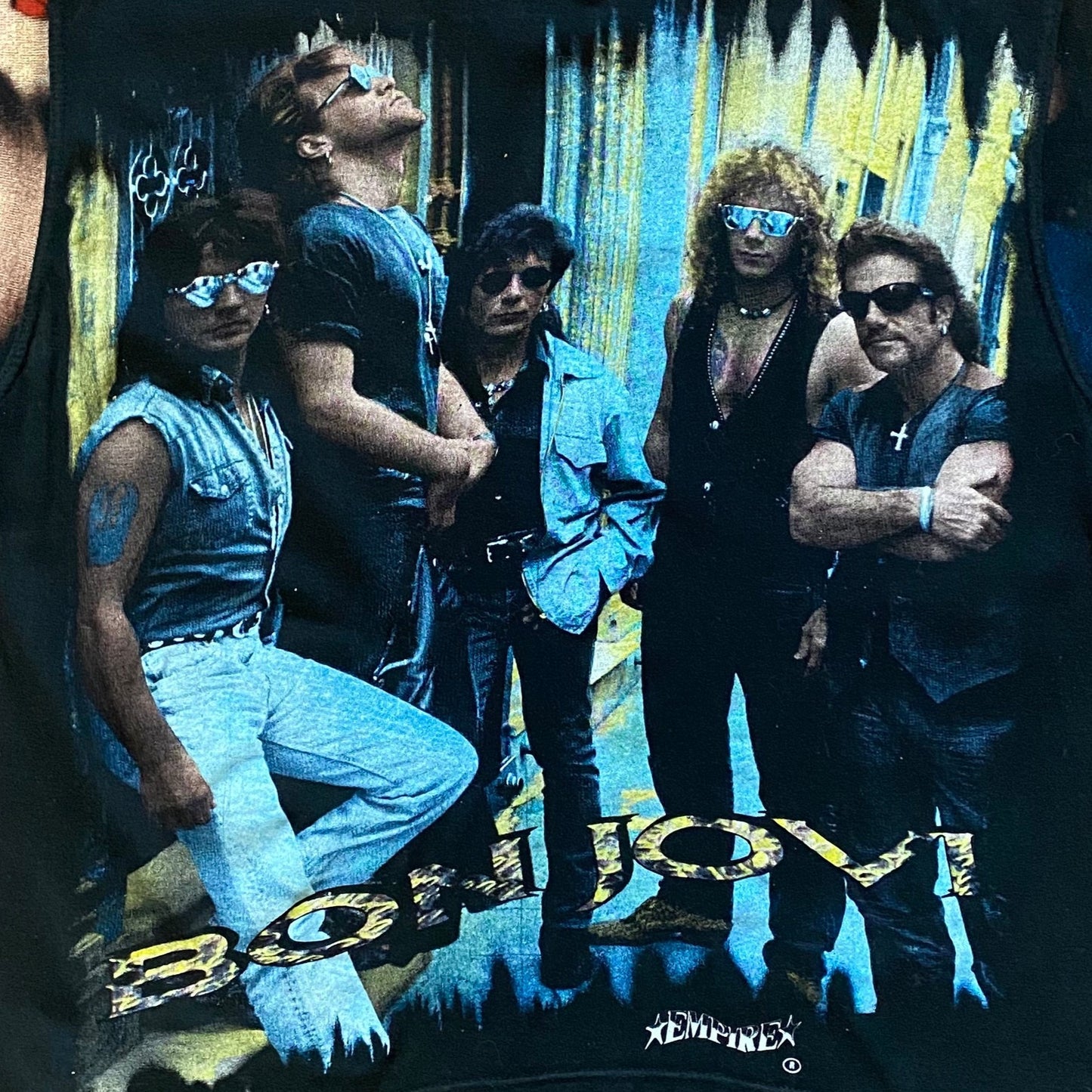 Bon Jovi 90's AOP Sleeveless Tee