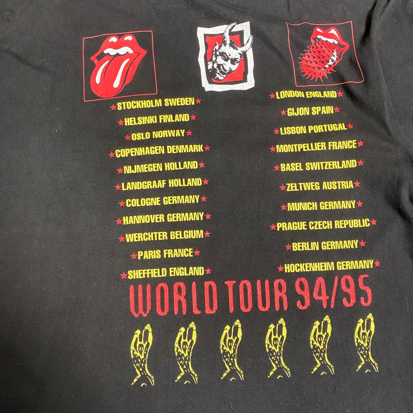 The Rolling Stones 1995 Voodoo Lounge Tee (2)