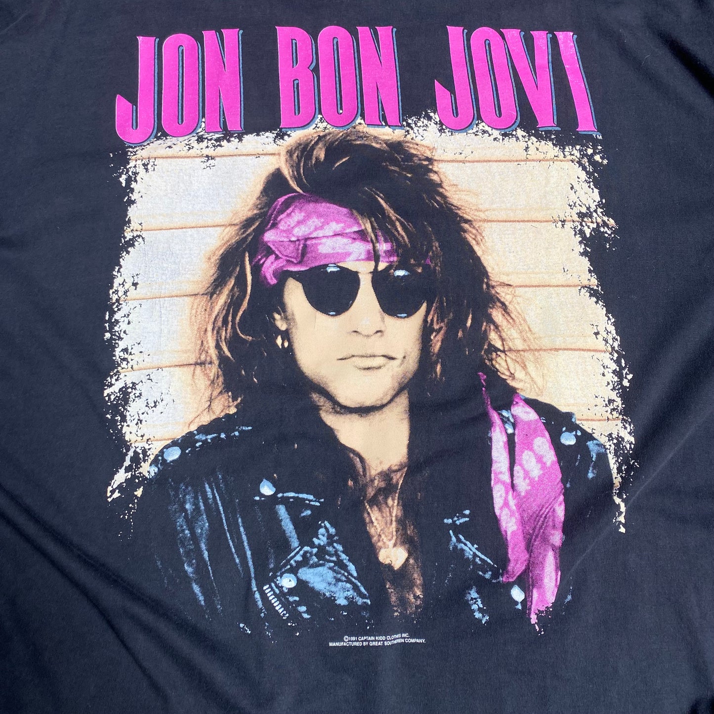 Jon Bon Jovi 1991 Blaze Of Glory Tee