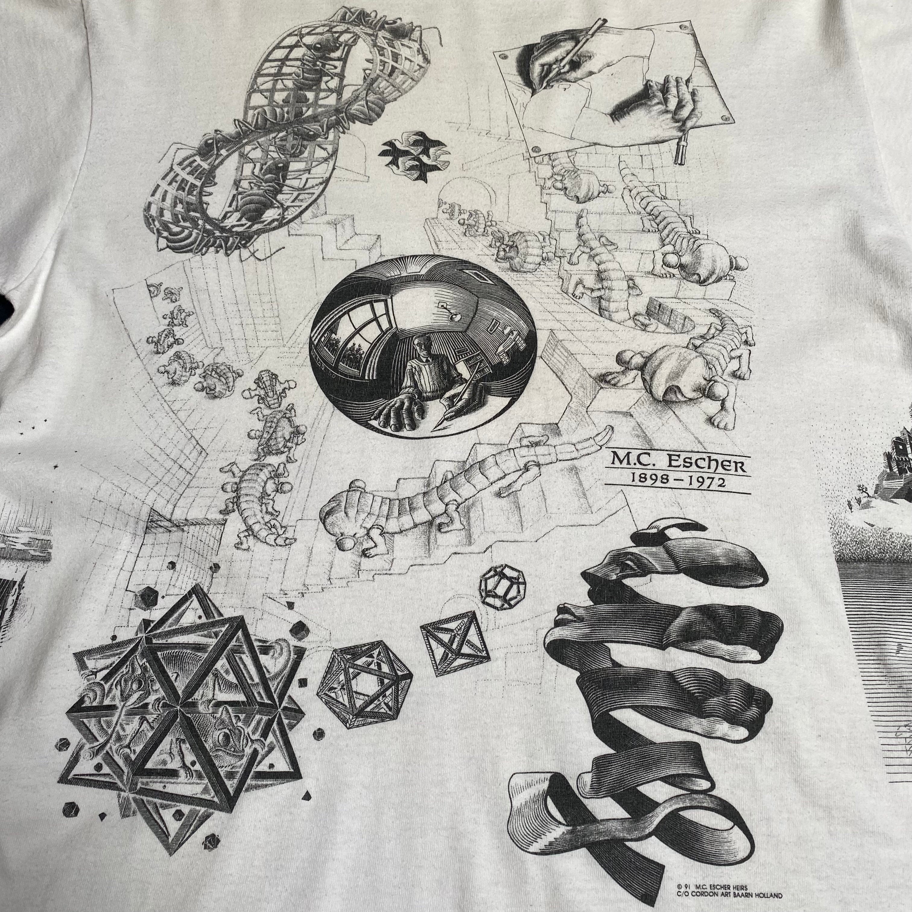 1991 vintage Mc escher good tee