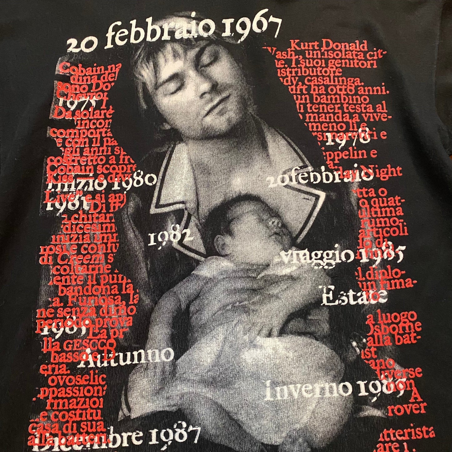 Kurt Cobain 90's Memorial Hoodie