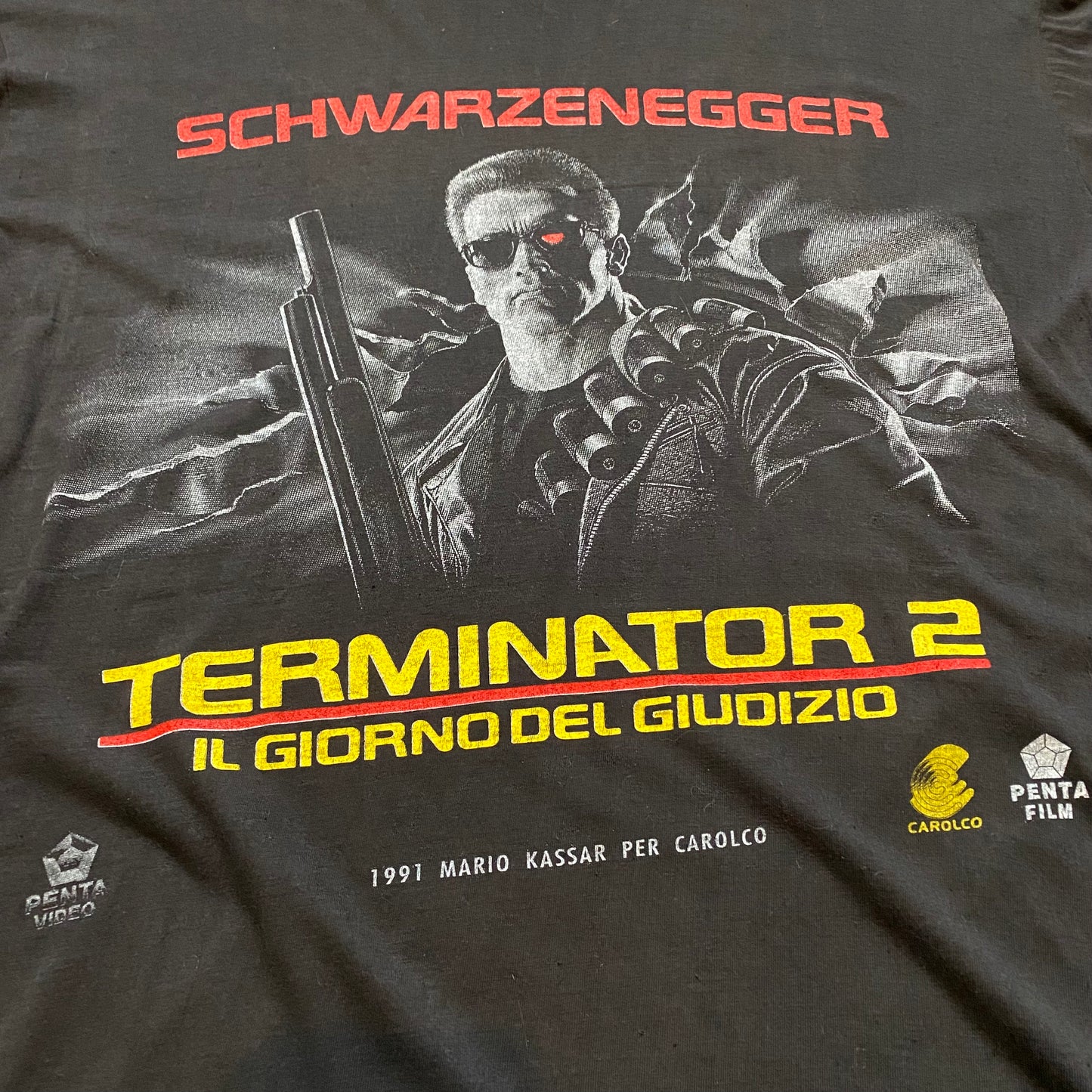 Terminator 2 1991 Hasta La Vista Baby Tee