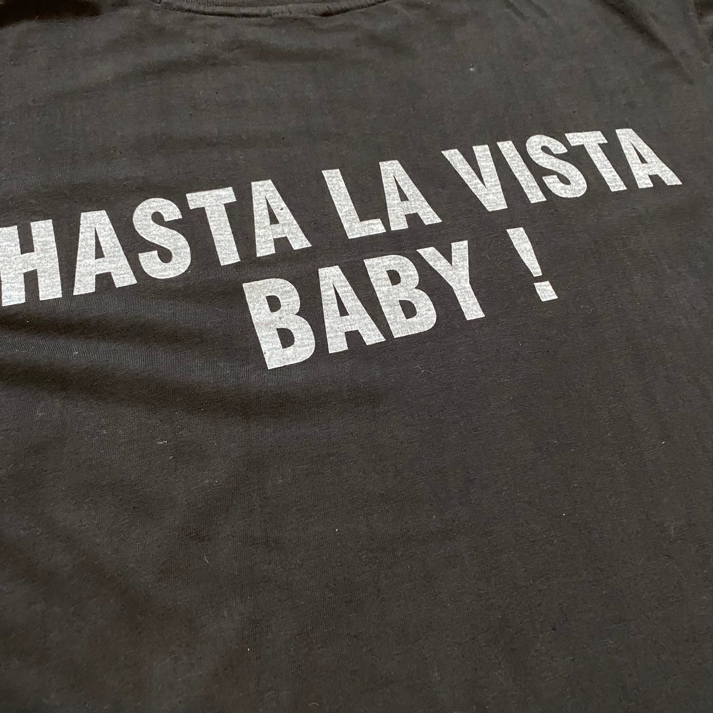 Terminator 2 1991 Hasta La Vista Baby Tee