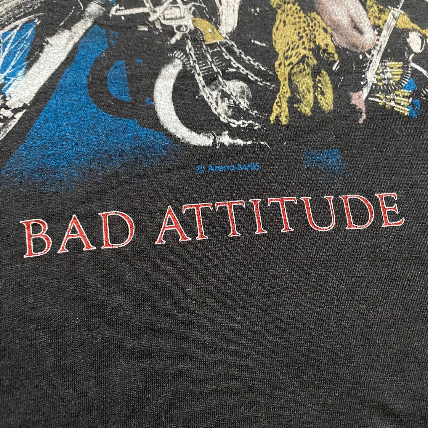 Meat Loaf 1984 Bad Attitude Tee