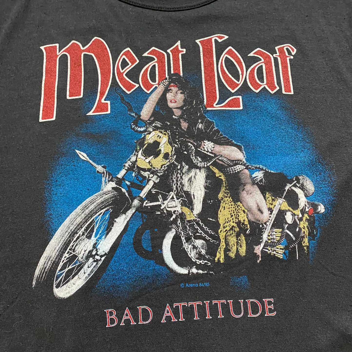 Meat Loaf 1984 Bad Attitude Tee