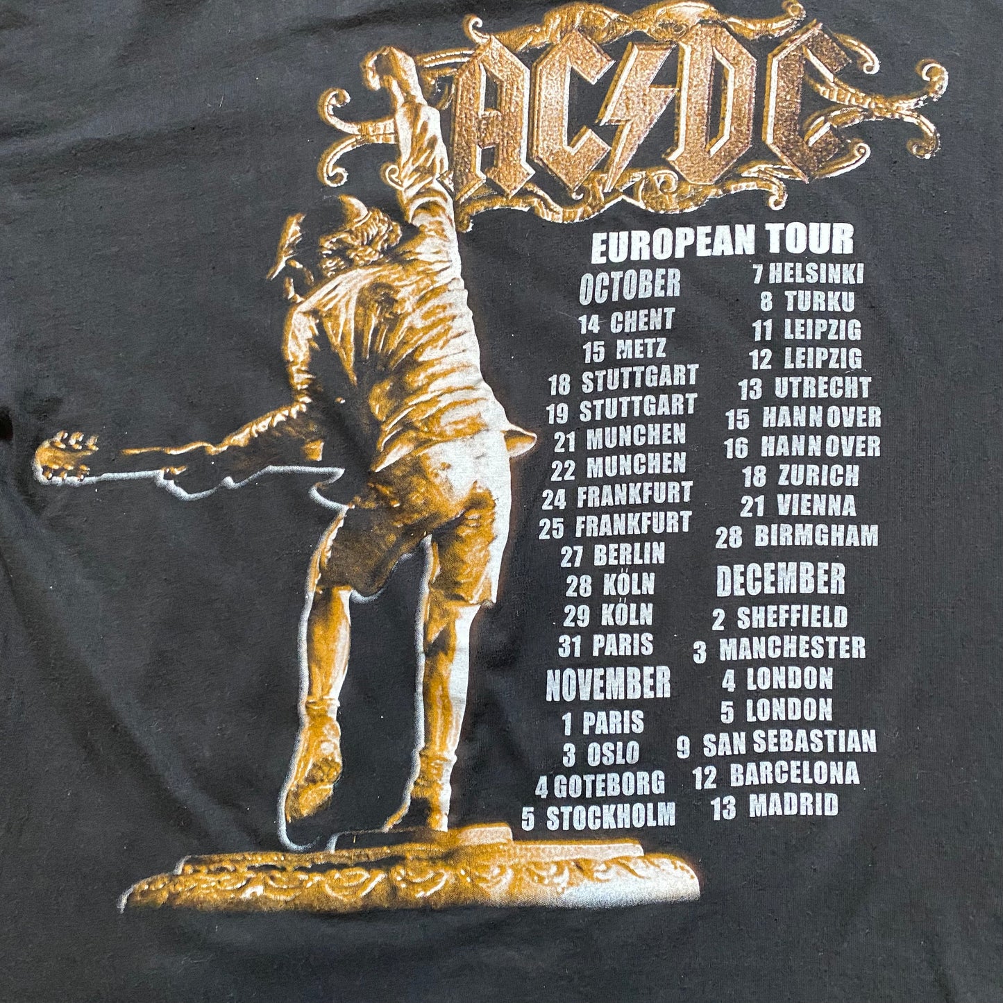 ACDC 2000 Stiff Upper Lip Tee