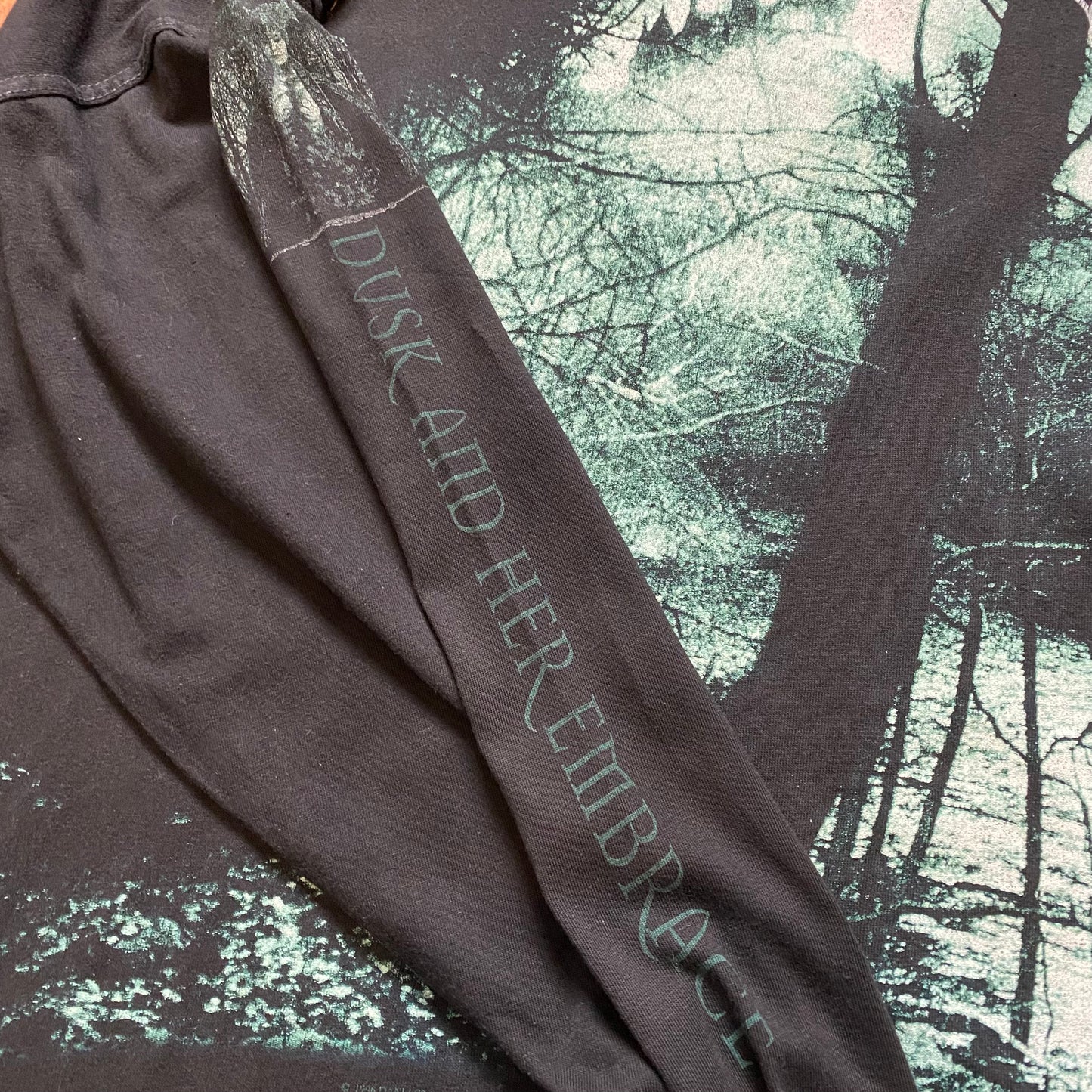 Cradle Of Filth 1996 Dusk And Her Embrace Long Sleeved Tee