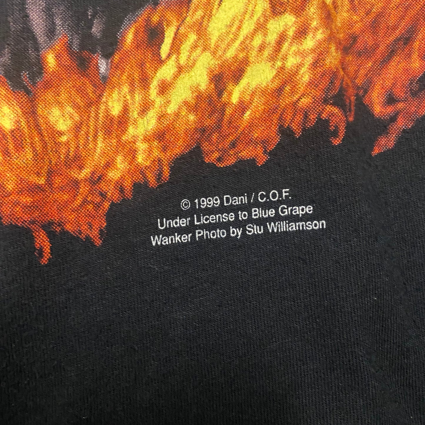 Cradle Of Filth 1999 Wanker. Tee