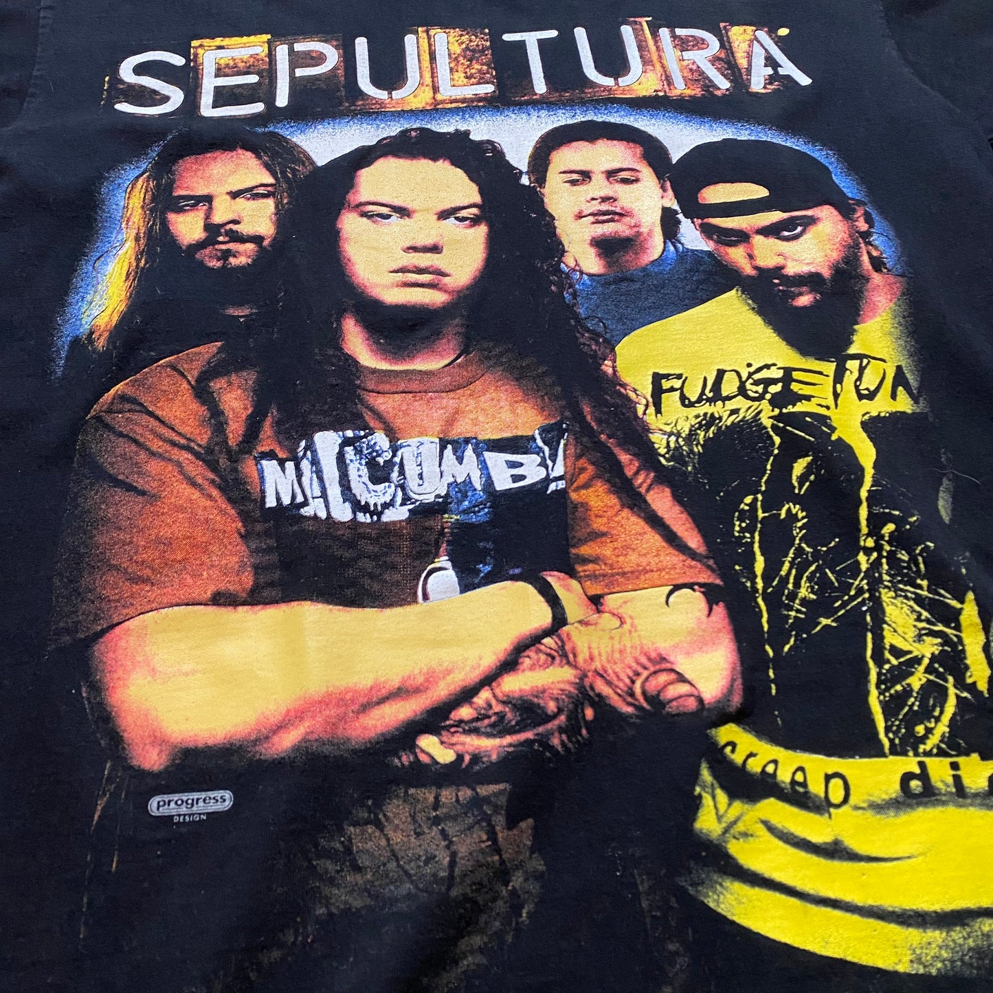 Sepultura 90's Chaos A.D. Bootleg Tee