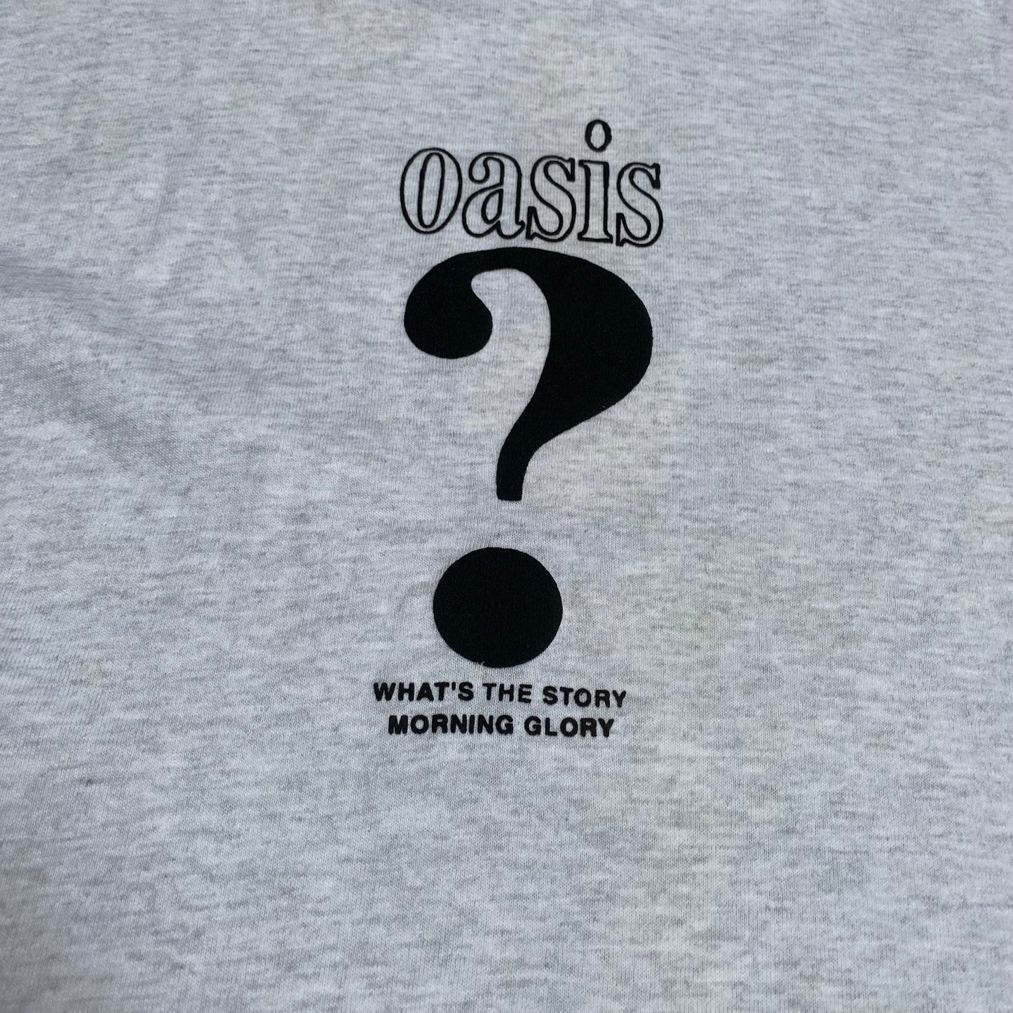 Oasis 90's What's The Story Morning Glory Long Sleeved Promo Tee (2)