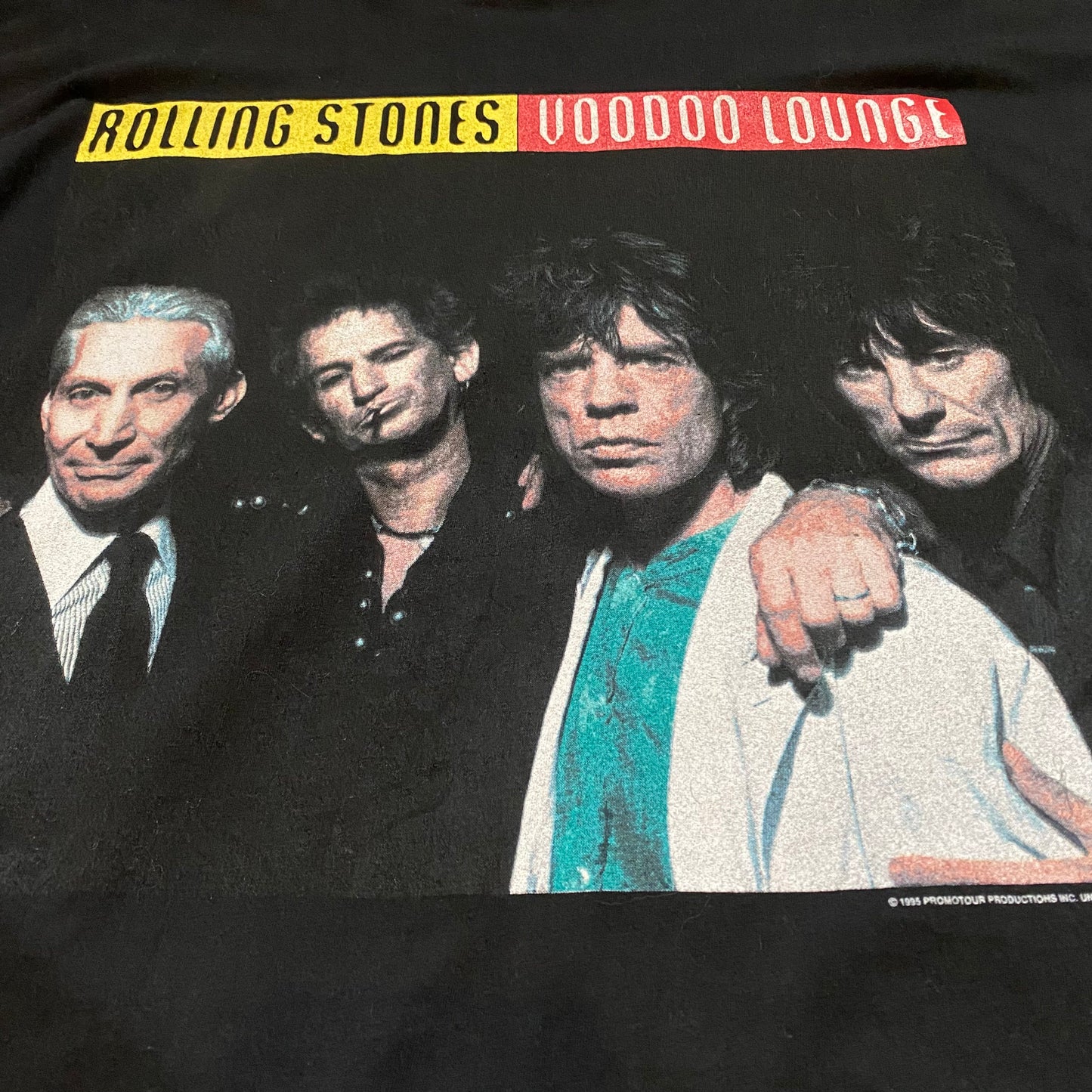 Rolling Stones 1995 Voodoo Lounge tee