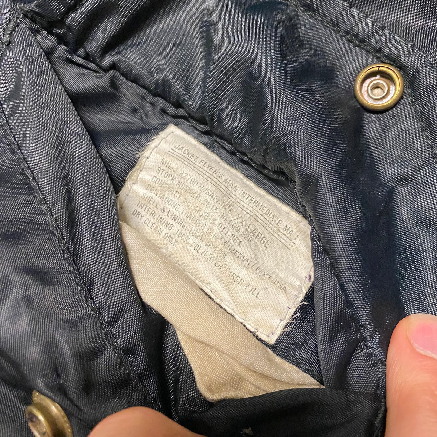 Björk 1997 Homogenic MA-1 Bomber Jacket