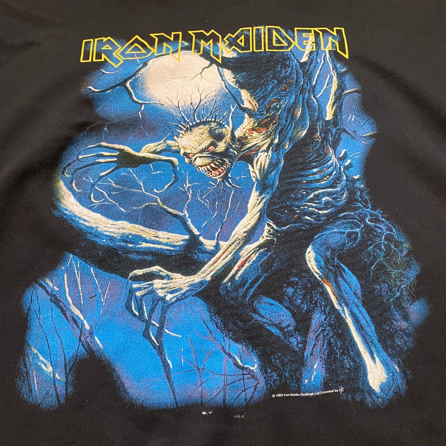 Iron Maiden 1992 Fear Of The Dark Hoodie