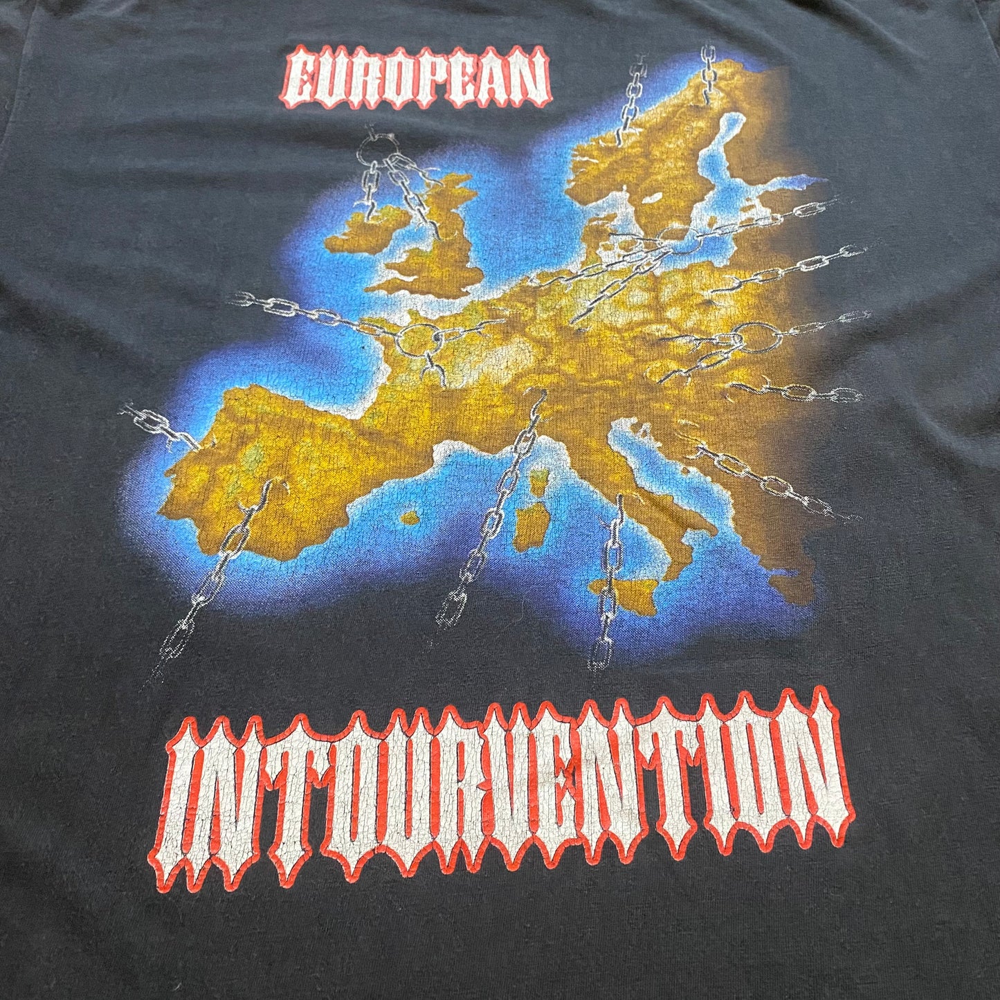 Slayer 1994 European Intourvention Tee