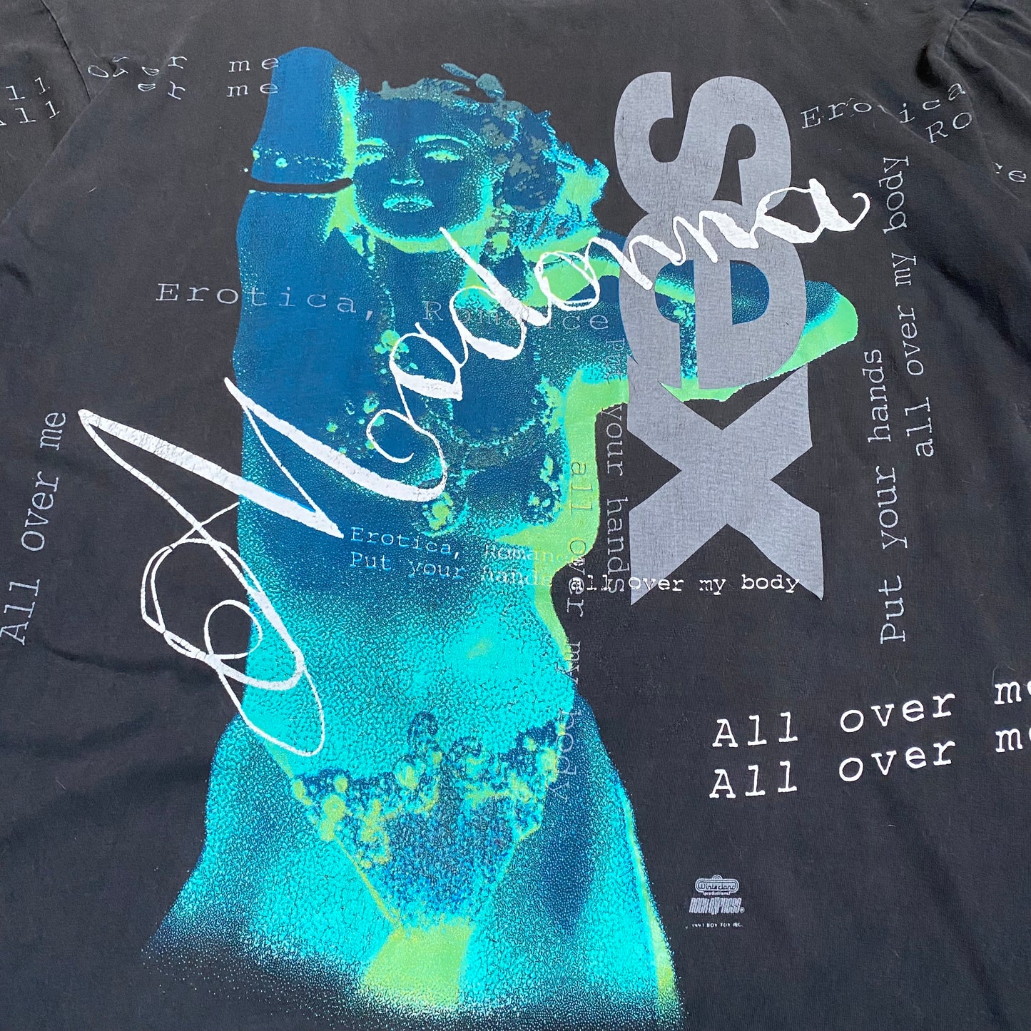 Madonna 1991 Sex All Over Print Tee