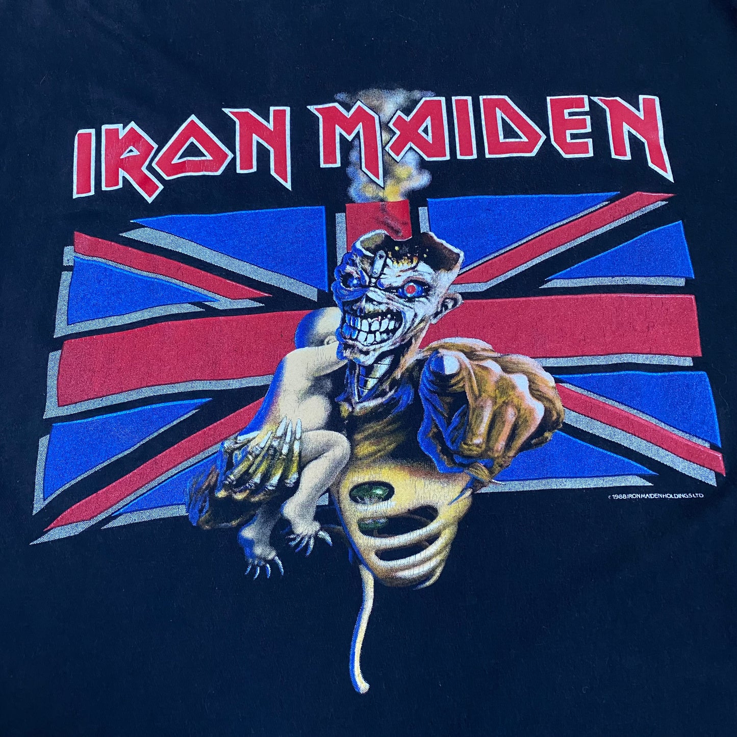 Iron Maiden 1988 Eddie Rules OK Tee