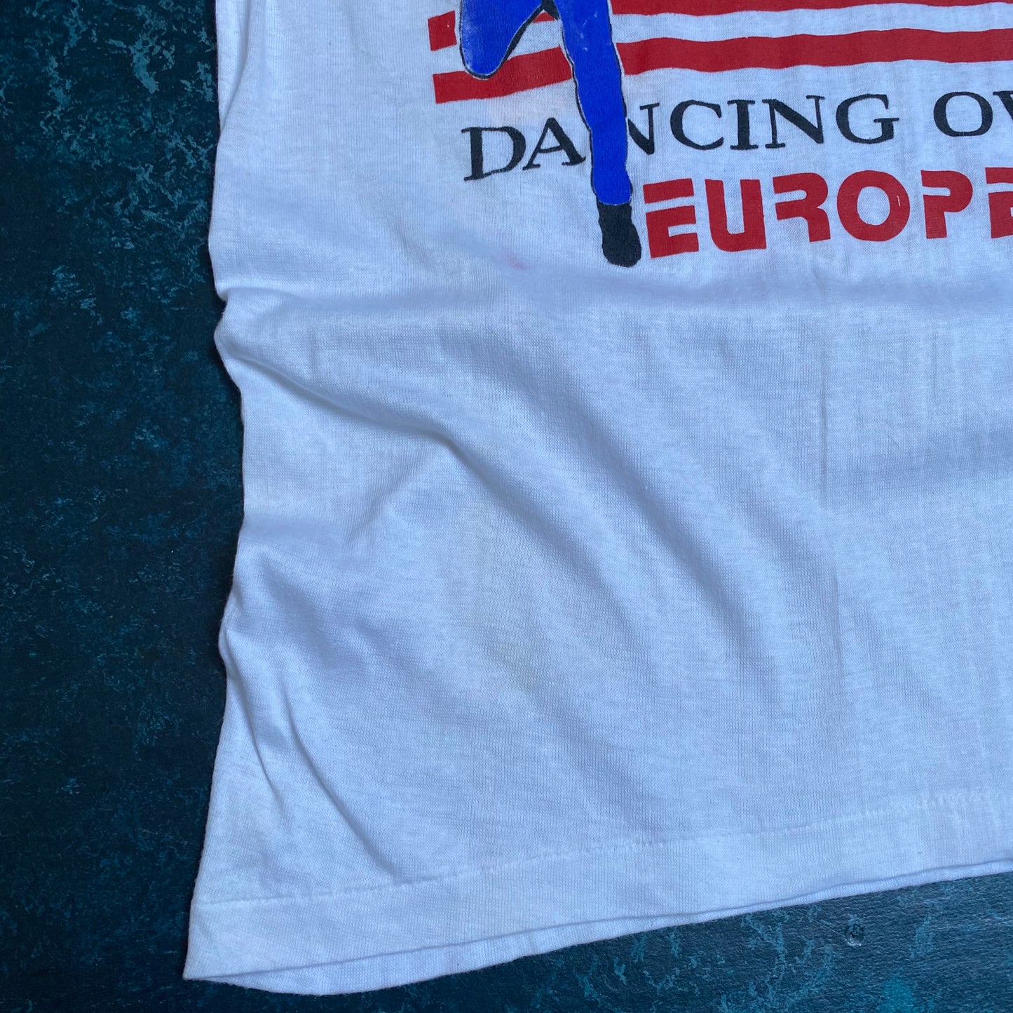 Bruce Springsteen And The E Street Band 1984 Dancing Over Europe Tee