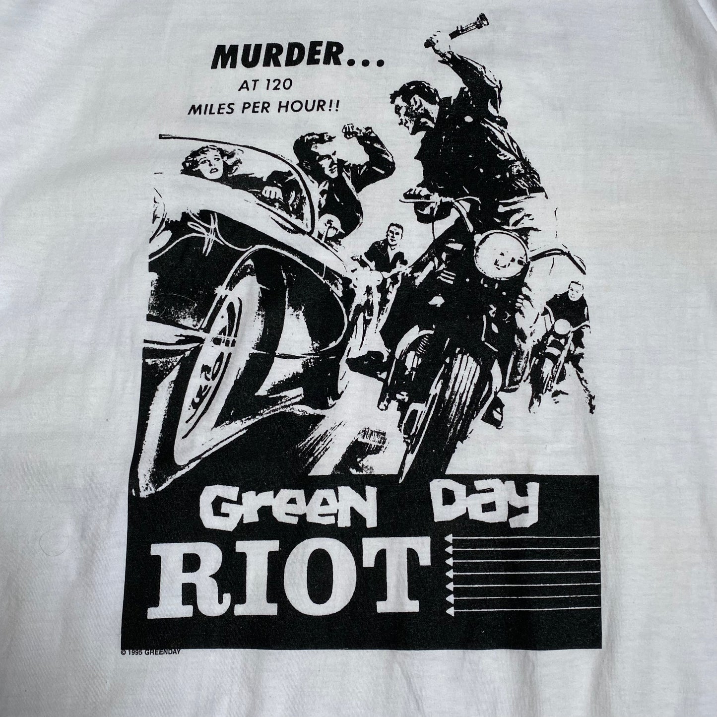 Green Day 1995 Riot Tee