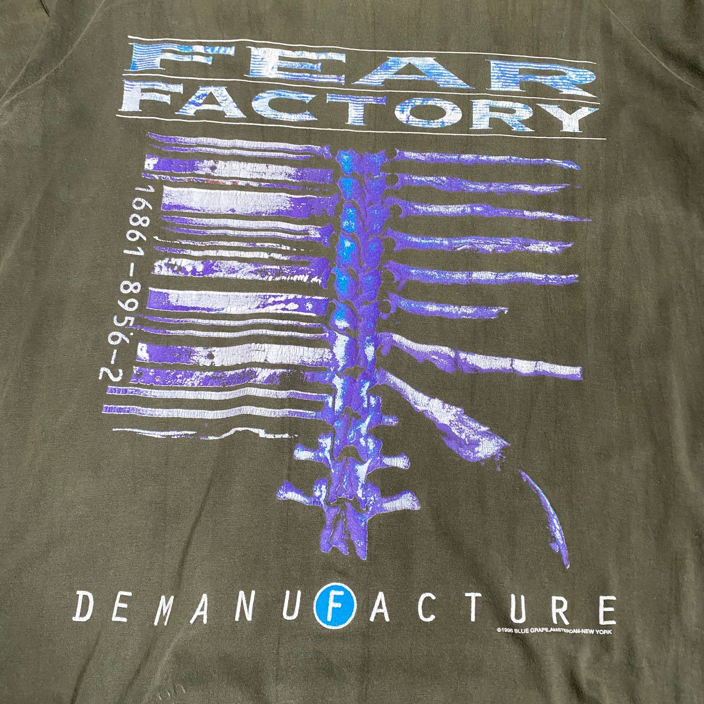 Fear Factory 1996 Demanufacture Tee