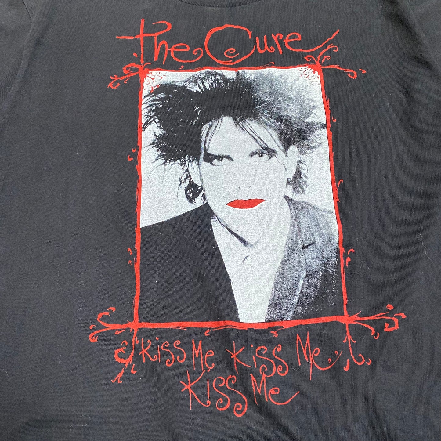 The Cure 80's/90's Kiss Me Tee