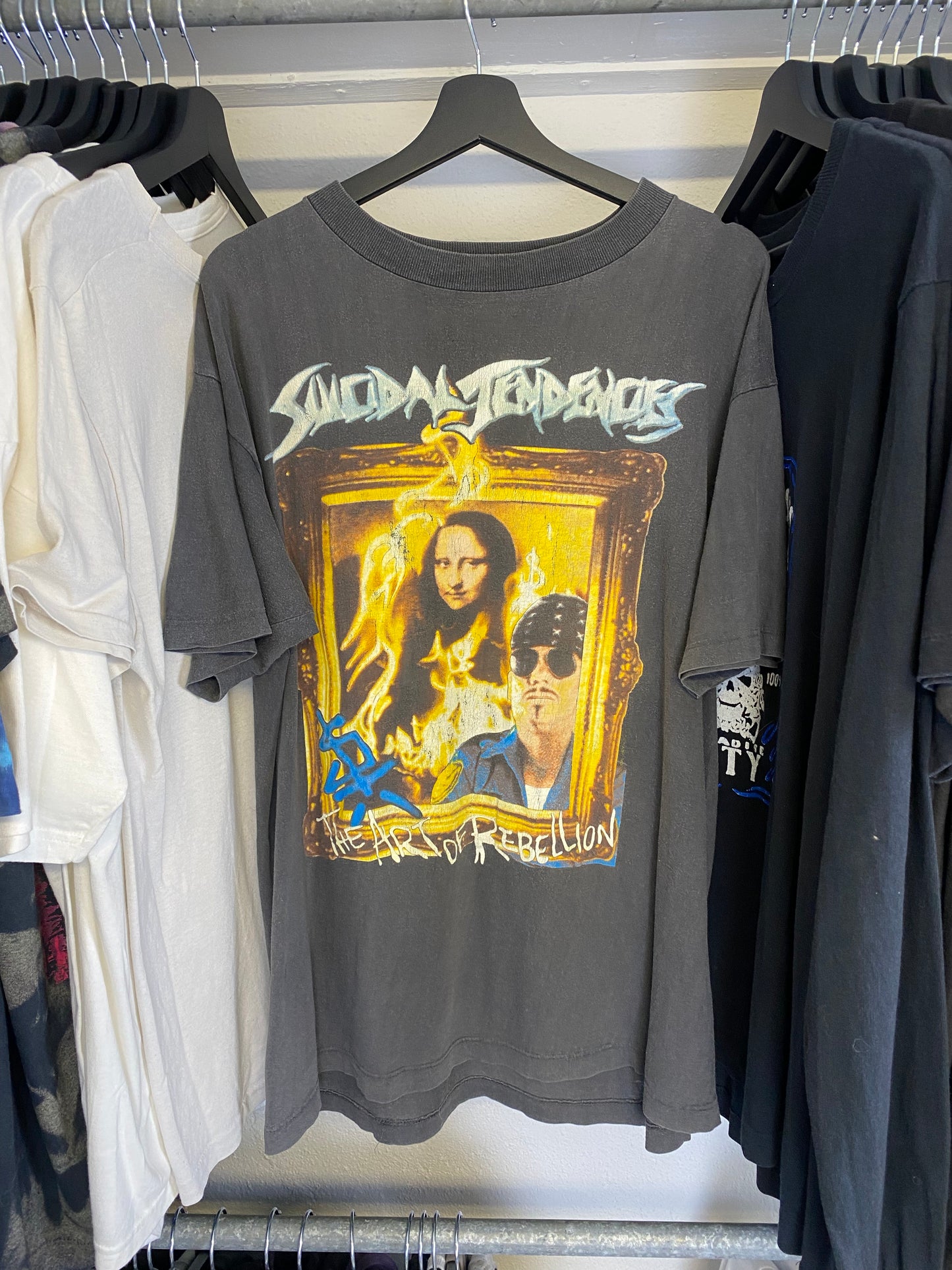 Suicidal Tendencies 1992 The Art Of Rebellion Tee