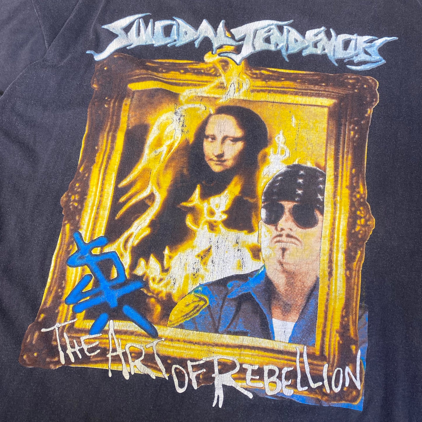 Suicidal Tendencies 1992 The Art Of Rebellion Tee
