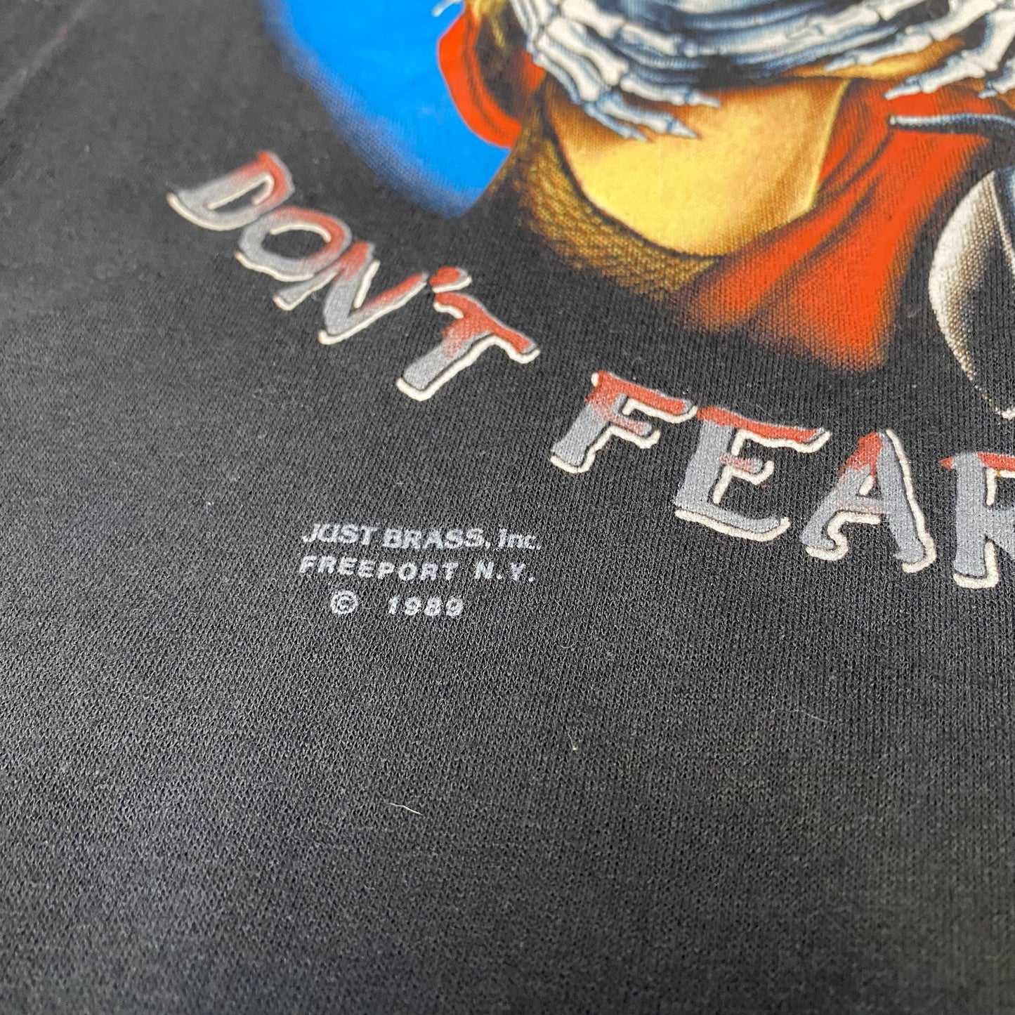 Don't Fear The Reaper 1989 3D Emblem Tee