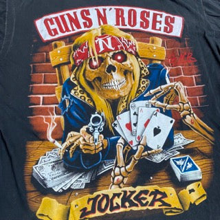 Guns 'N Roses 90's Jocker Tattoo Bootleg Tee