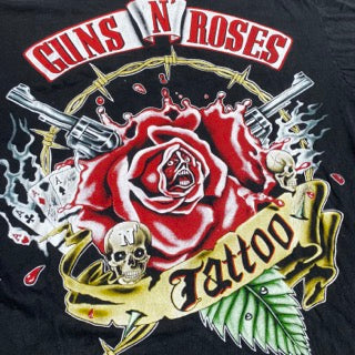 Guns 'N Roses 90's Jocker Tattoo Bootleg Tee