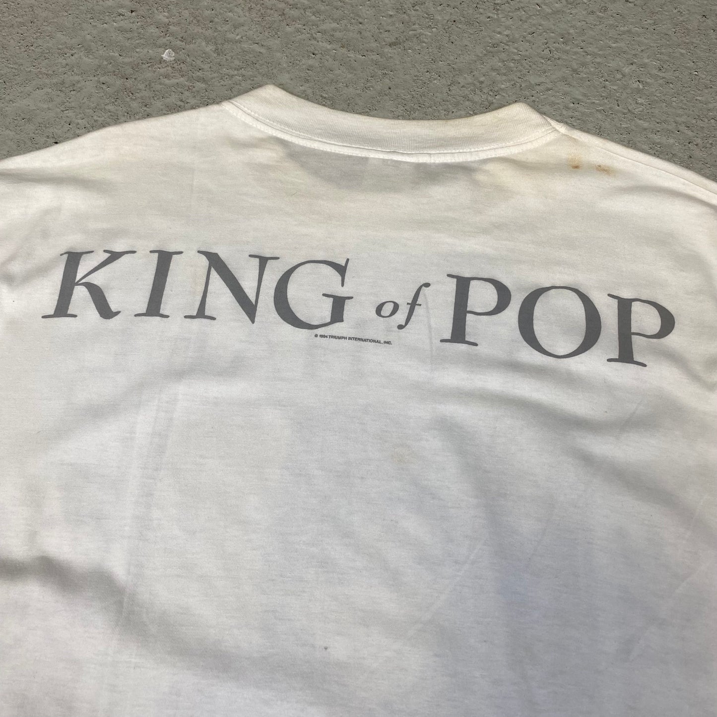 Michael Jackson 1994 King Of Pop Tee