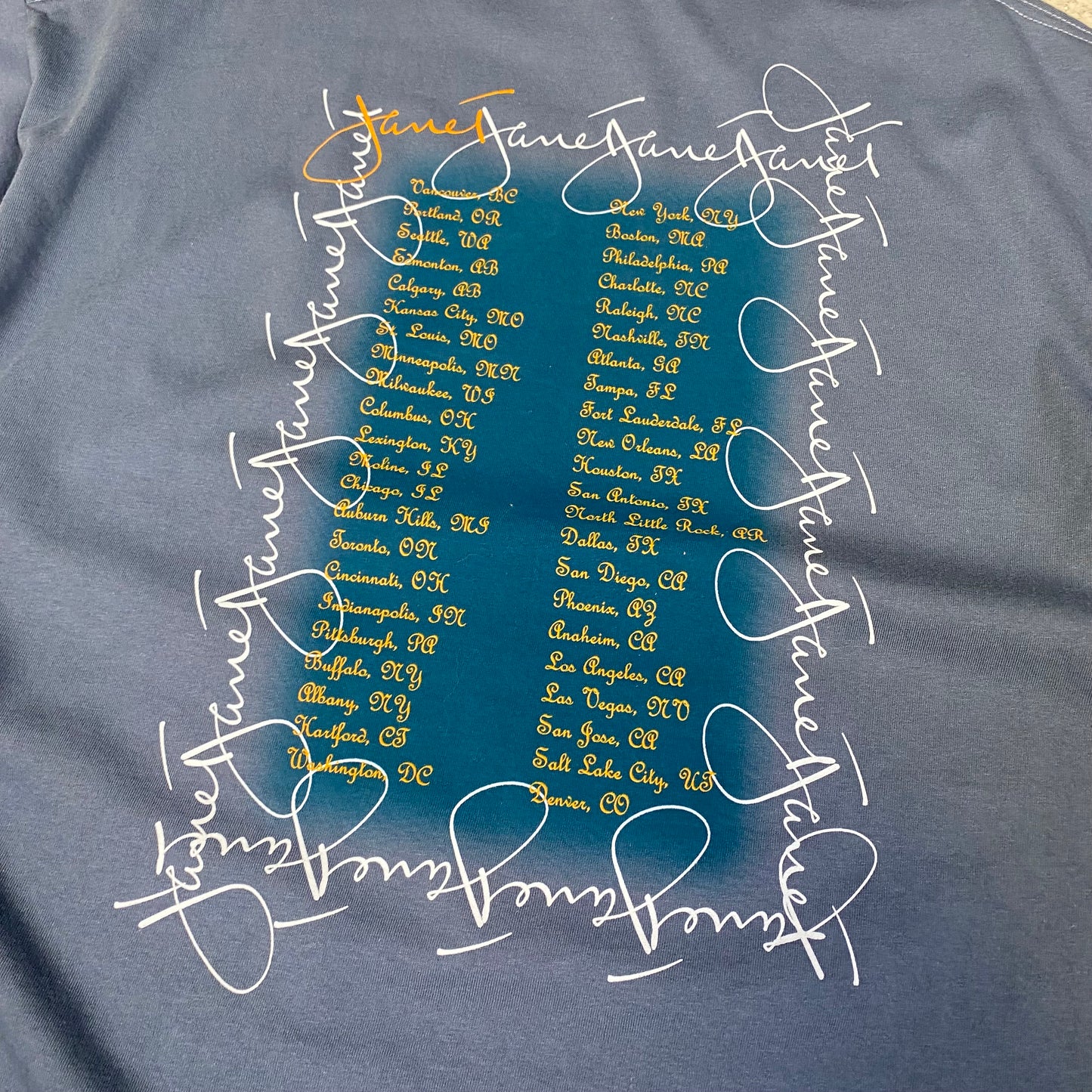 Janet Jackson 2001 Tee