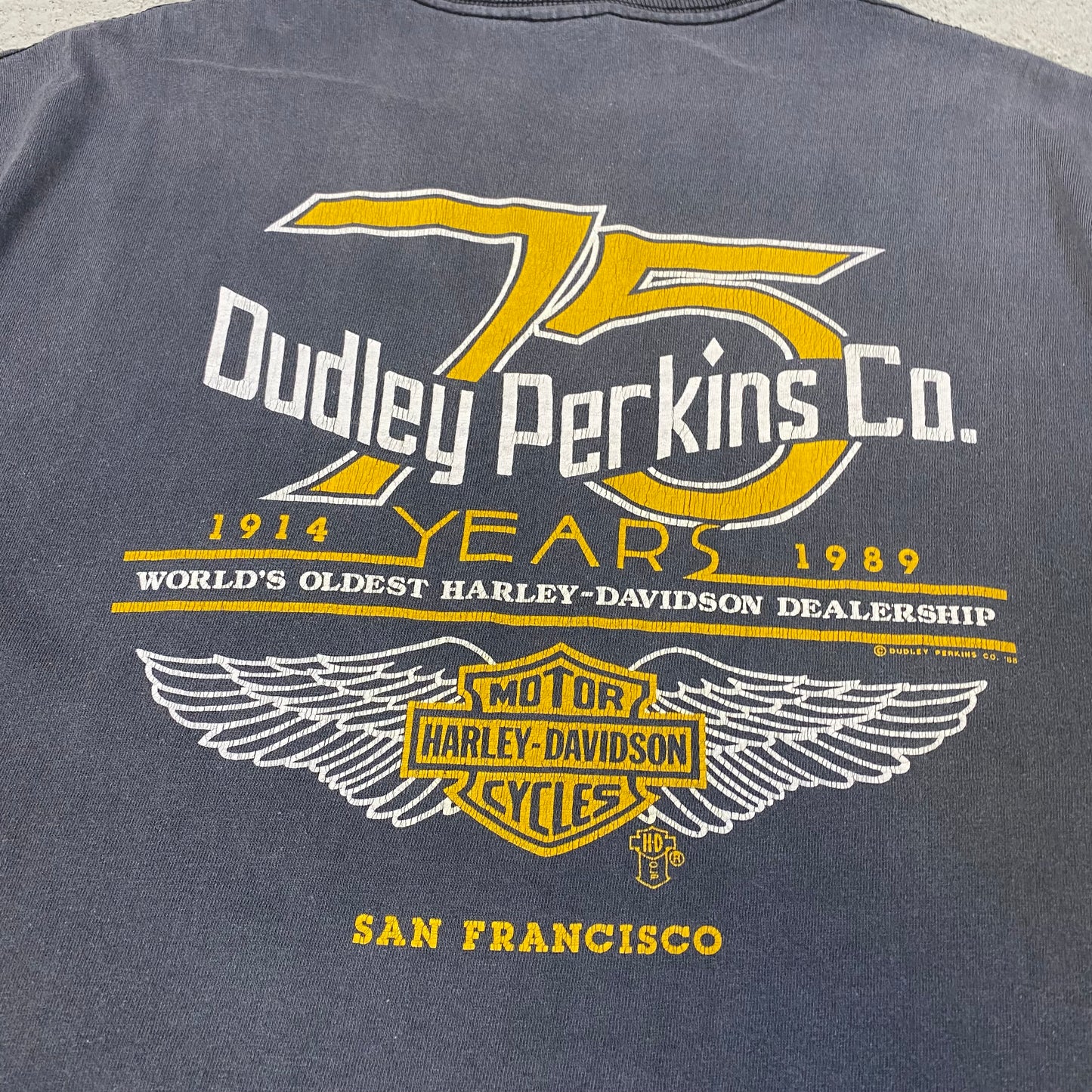 Harley Davidson 1988 Born In The USA Tee