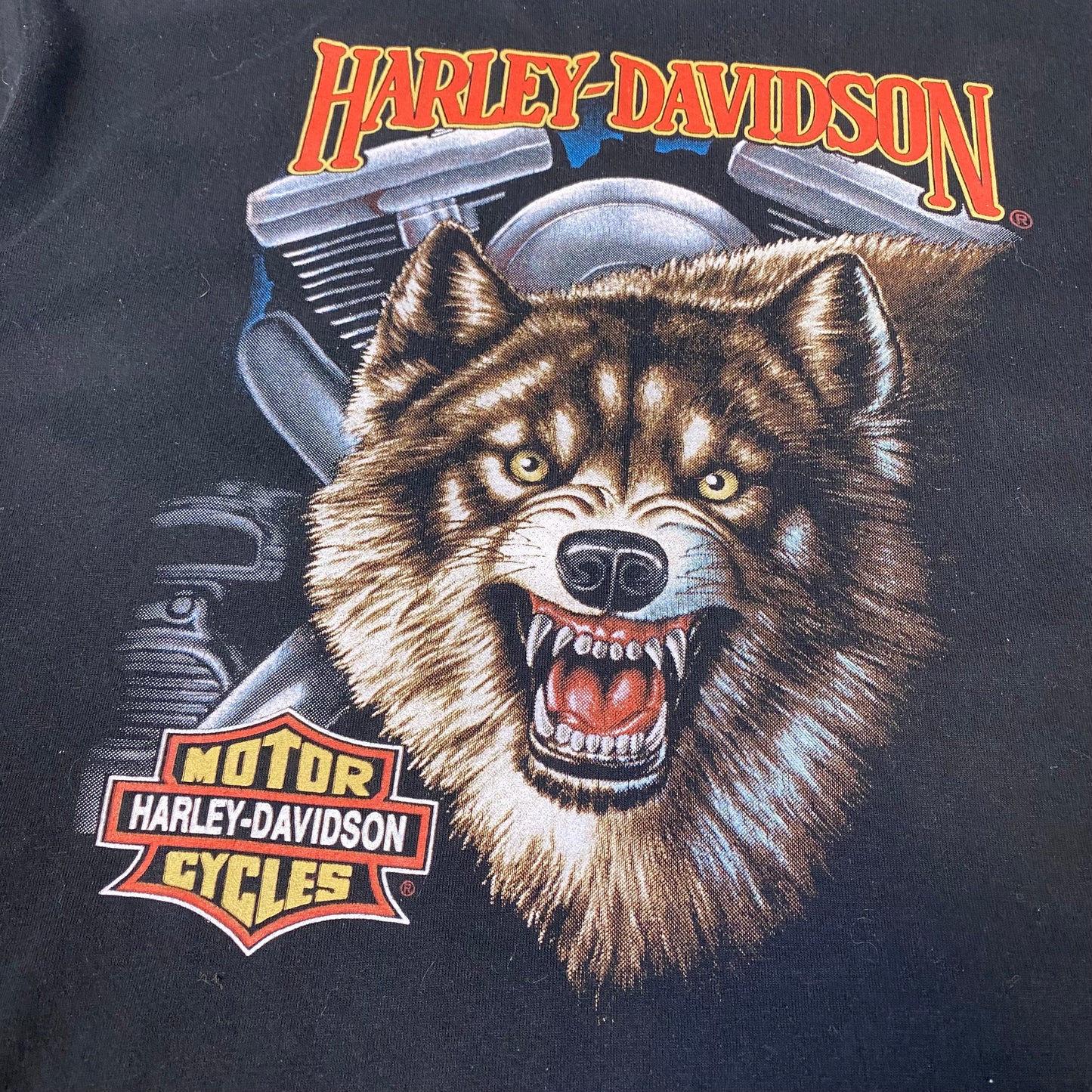 Harley Davidson 1991 Wolf Tee